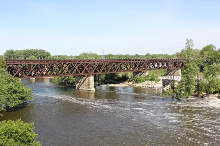 Rock River Bridge; Janesville, Wisconsin